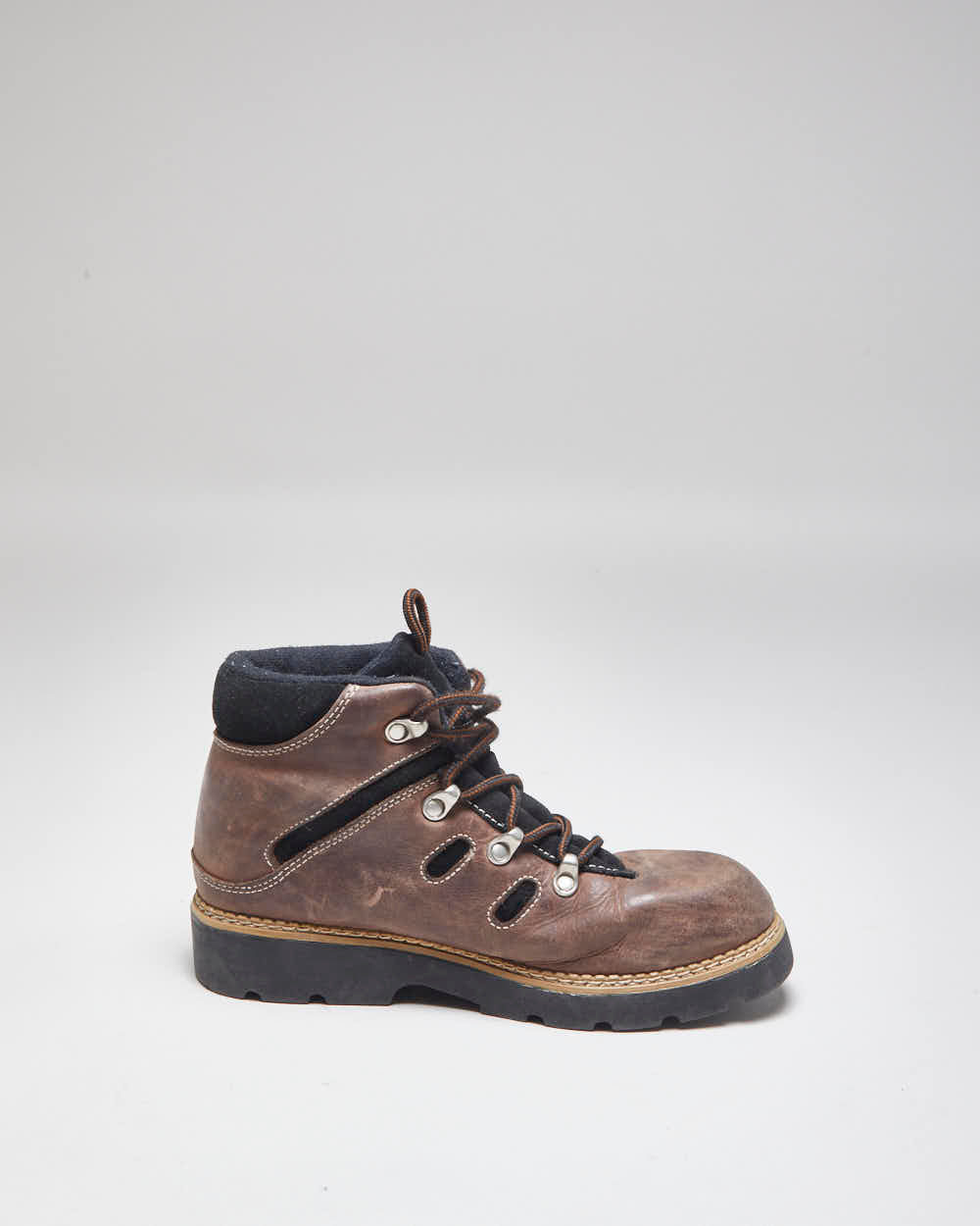 Sorel Brown Leather Walking Boots - UK5