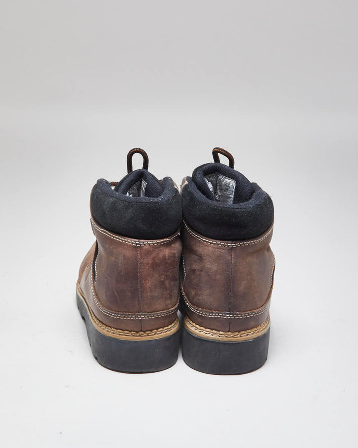 Sorel Brown Leather Walking Boots - UK5