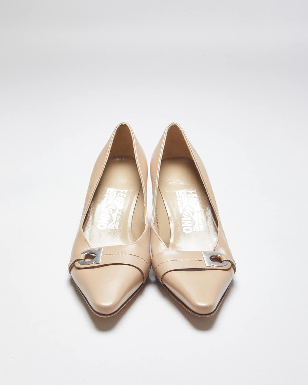Vintage Women's Salvatore Ferragamo Narrow Heeled Shoes - UK 4.5
