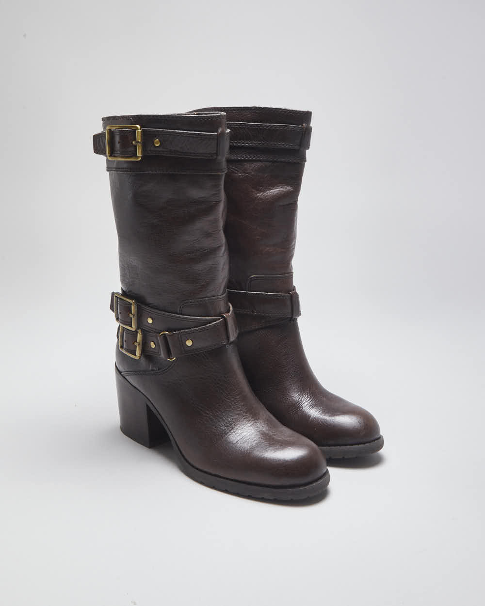 Vintage Y2k 00s Jessica Simpson Leather Boots - UK4