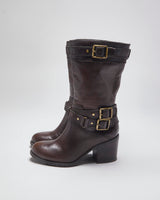 Vintage Y2k 00s Jessica Simpson Leather Boots - UK4