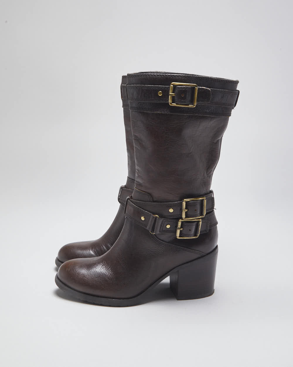 Vintage Y2k 00s Jessica Simpson Leather Boots - UK4