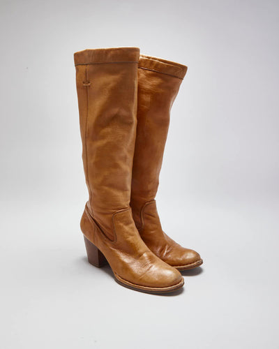 Vintage Frye Soft Leather Boots - UK6