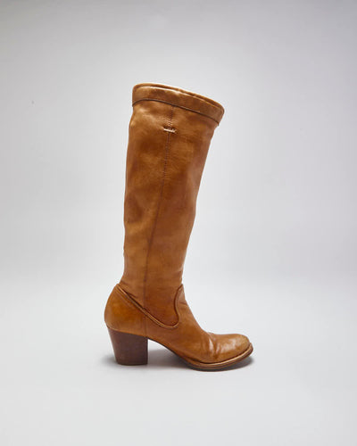 Vintage Frye Soft Leather Boots - UK6