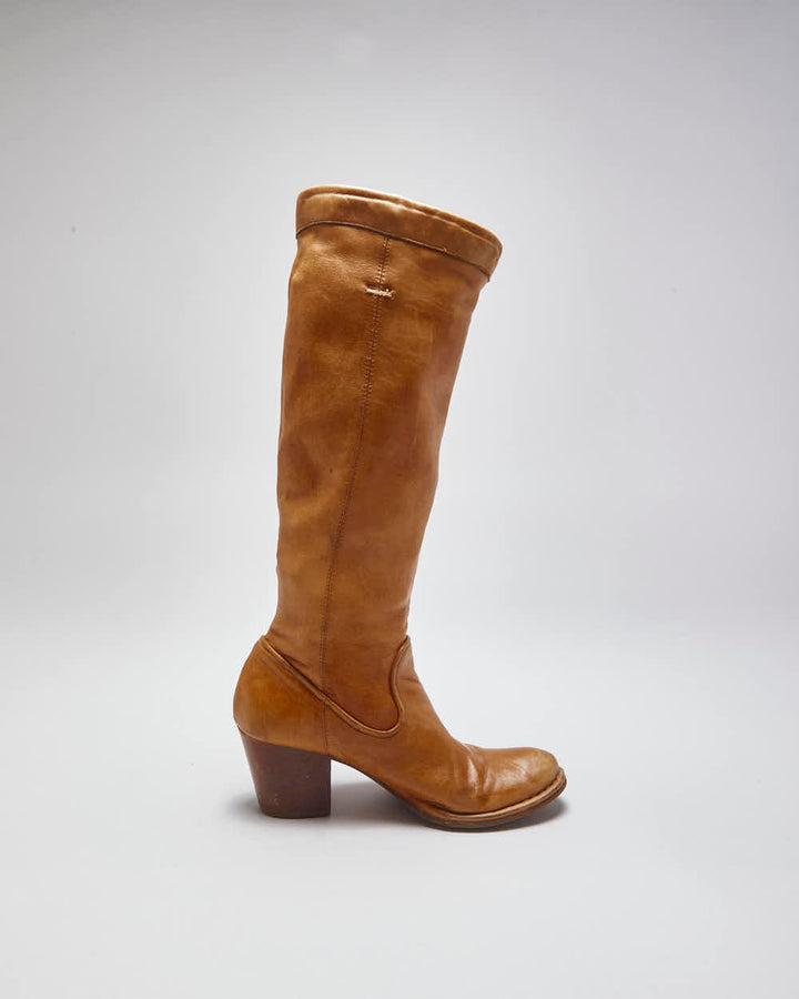 Vintage Frye Soft Leather Boots - UK6