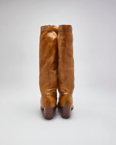 Vintage Frye Soft Leather Boots - UK6