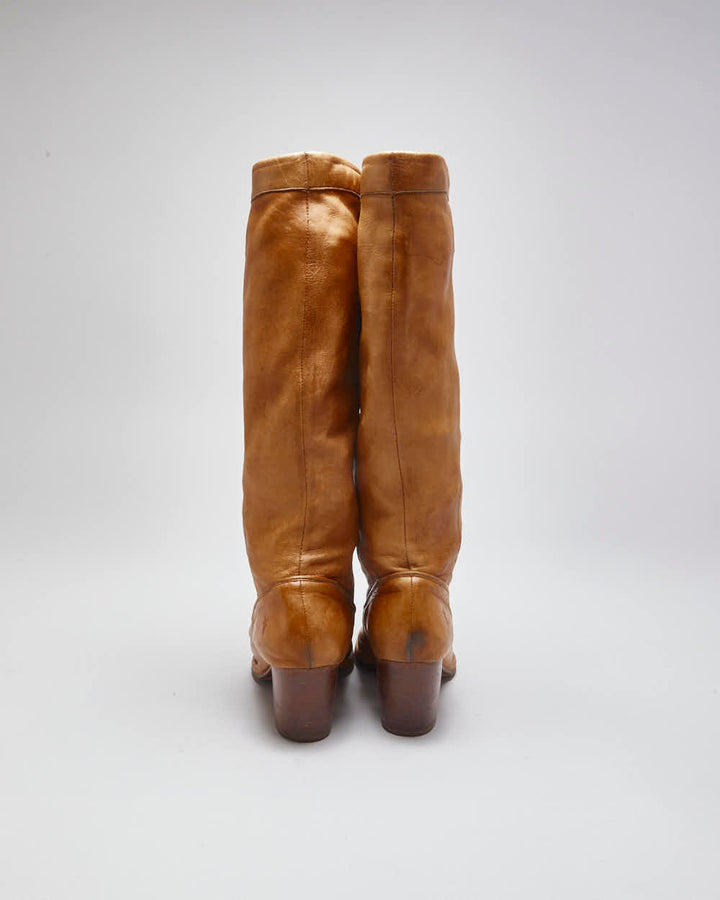 Vintage Frye Soft Leather Boots - UK6