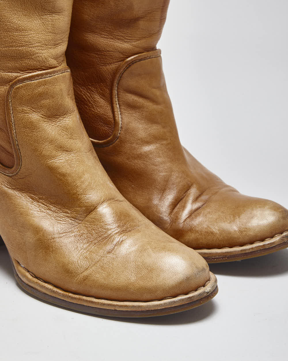 Vintage Frye Soft Leather Boots - UK6