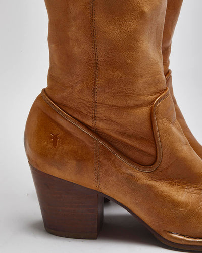 Vintage Frye Soft Leather Boots - UK6