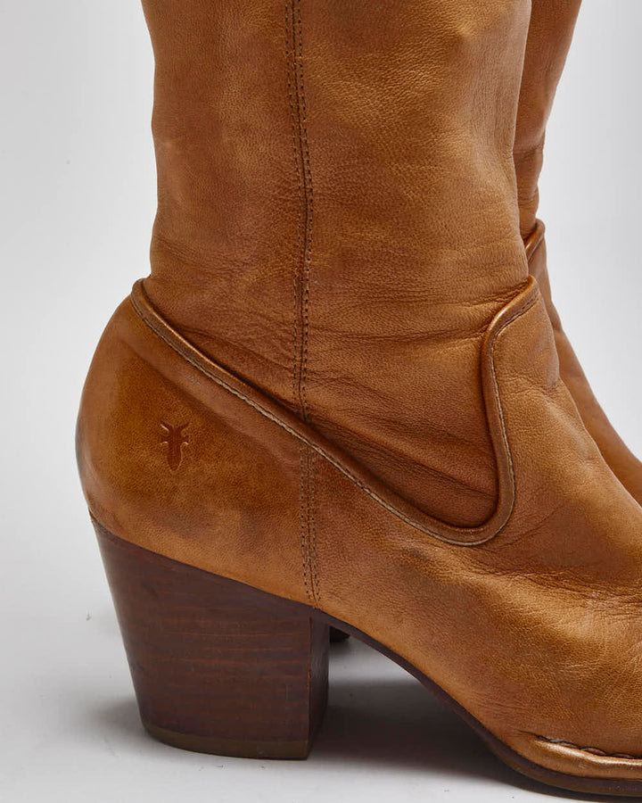 Vintage Frye Soft Leather Boots - UK6