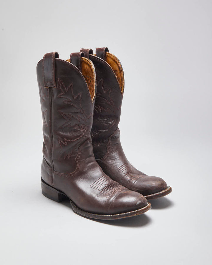 Vintage Biltrite Brown Cowboy Boots - UK6