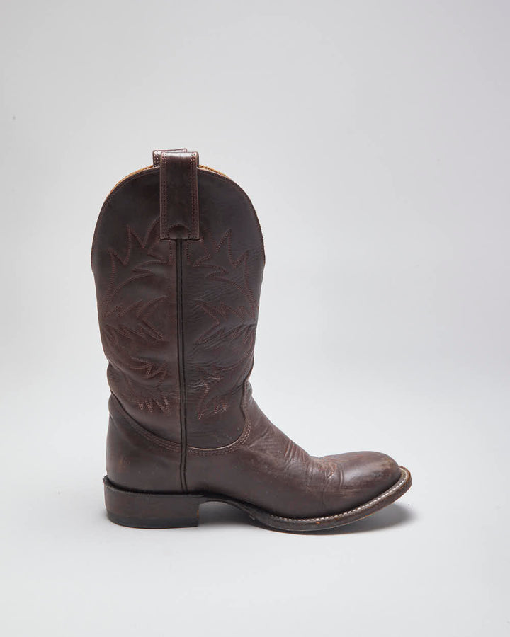 Vintage Biltrite Brown Cowboy Boots - UK6