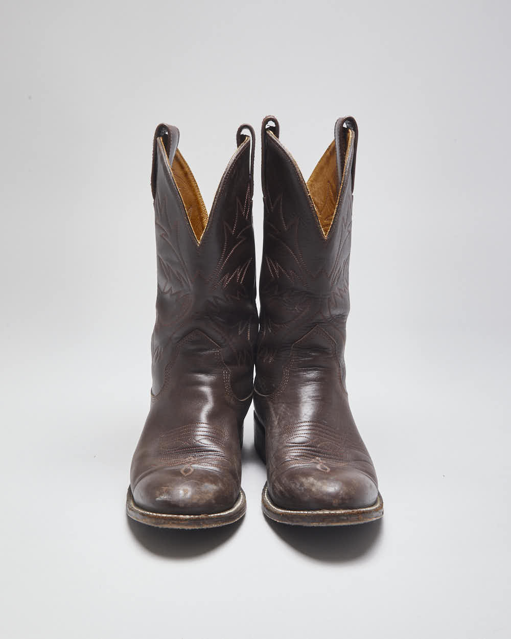 Vintage Biltrite Brown Cowboy Boots - UK6