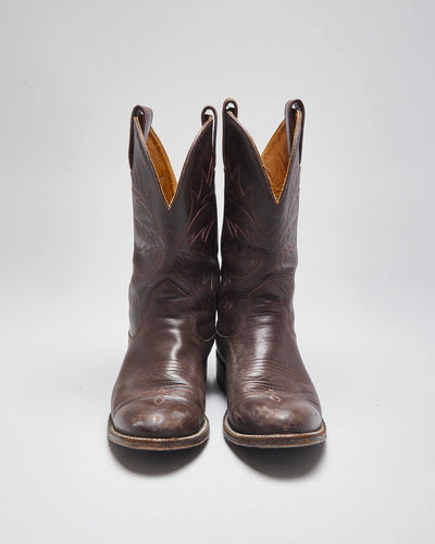Vintage Biltrite Brown Cowboy Boots - UK6