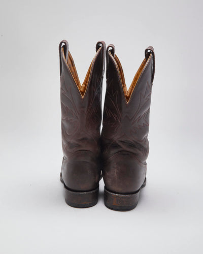 Vintage Biltrite Brown Cowboy Boots - UK6