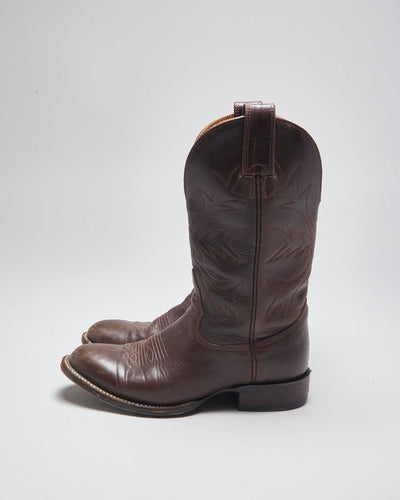 Vintage Biltrite Brown Cowboy Boots - UK6