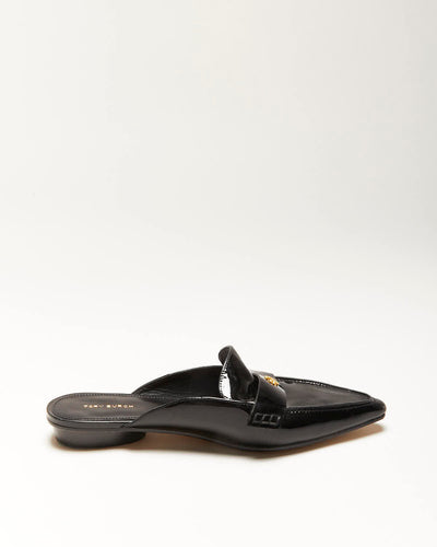 Tory Burch Point Toe Backless Loafers - UK6