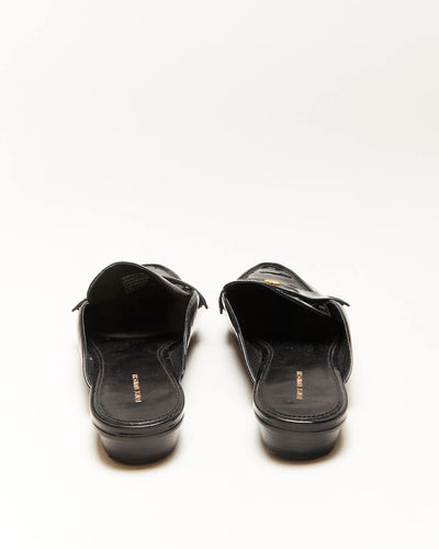 Tory Burch Point Toe Backless Loafers - UK6