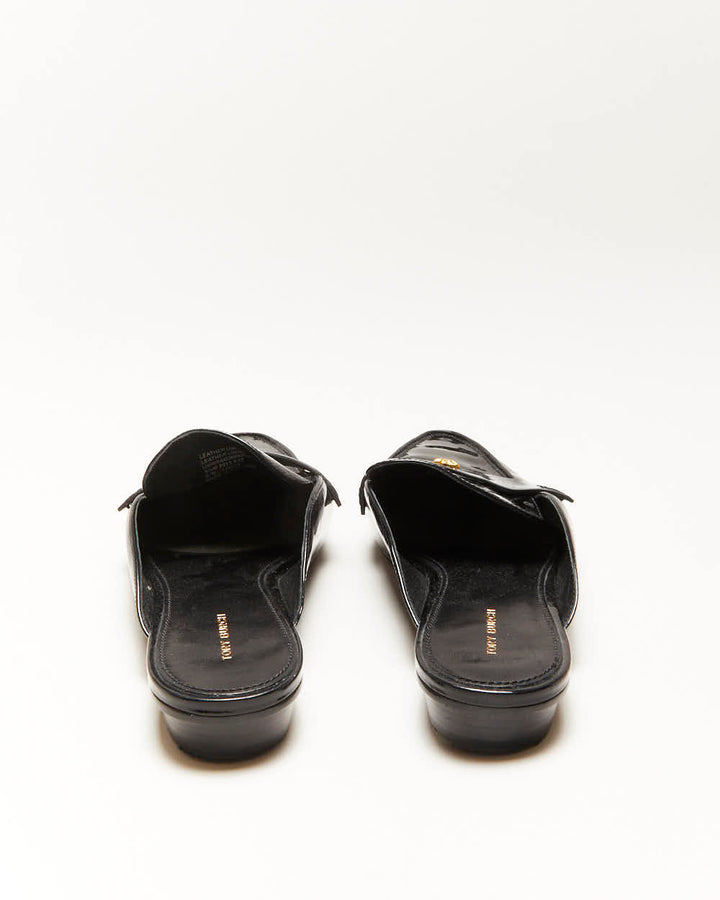 Tory Burch Point Toe Backless Loafers - UK6
