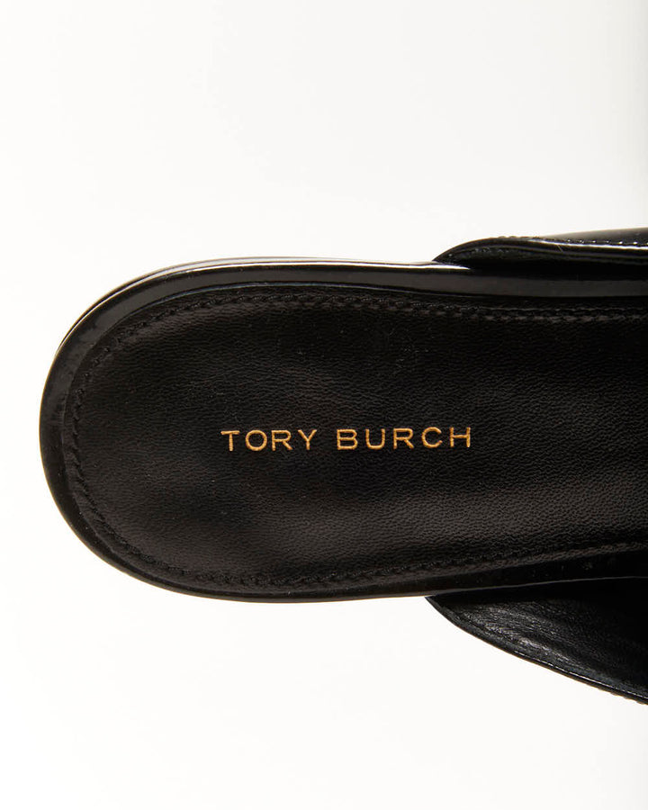 Tory Burch Point Toe Backless Loafers - UK6