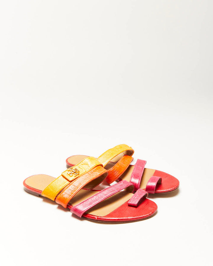 Tory Burch Leather Sandals - UK5
