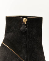 Louis Vuitton Suede Heel Ankle Boots - UK4.5