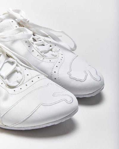 Vintage Y2K Puma Embroidered Logo Speed Cat Trainers - UK 4.5