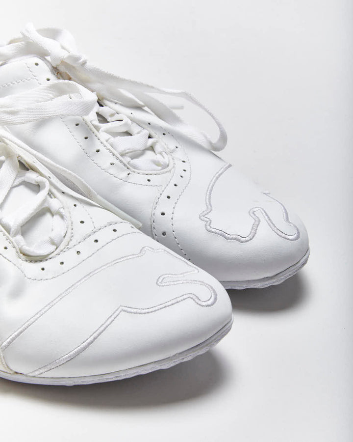 Vintage Y2K Puma Embroidered Logo Speed Cat Trainers - UK 4.5