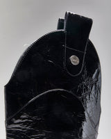 Vintage Dolce &amp; Gabbana Patent High Heel Boots - UK4