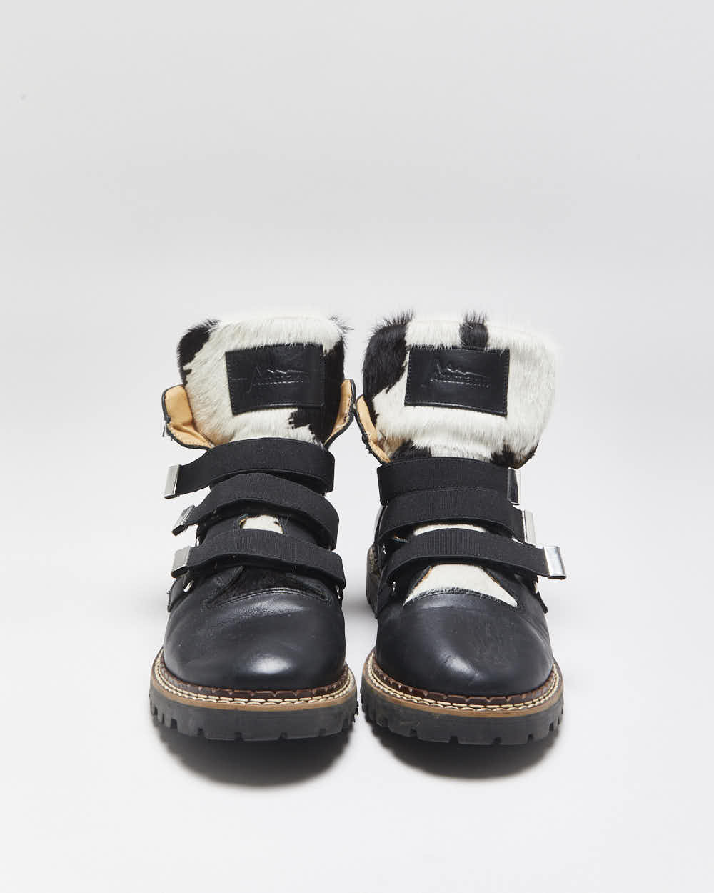 AW2024 Ammann Lavin II Women's Pony Hair Calfskin Velcro Hiking Boots - UK8