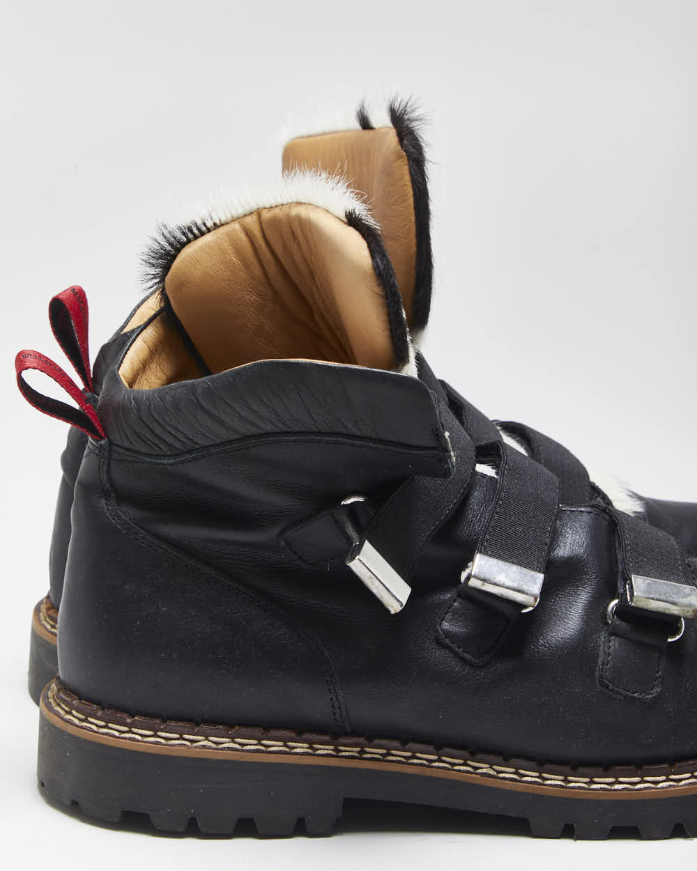 AW2024 Ammann Lavin II Women's Pony Hair Calfskin Velcro Hiking Boots - UK8
