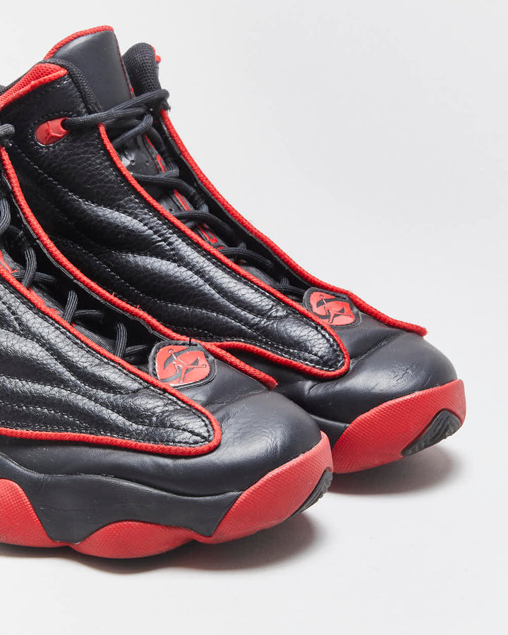 2021 Nike Air Jordan Pro Strong 'GS Bred' Black/University Red Women's Basketball Trainers - UK6