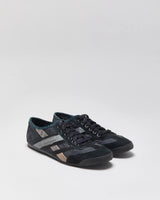Vintage Coach Yolanda Signature Monogram Canvas Suede Women's Low Top Trainers - UK6.5