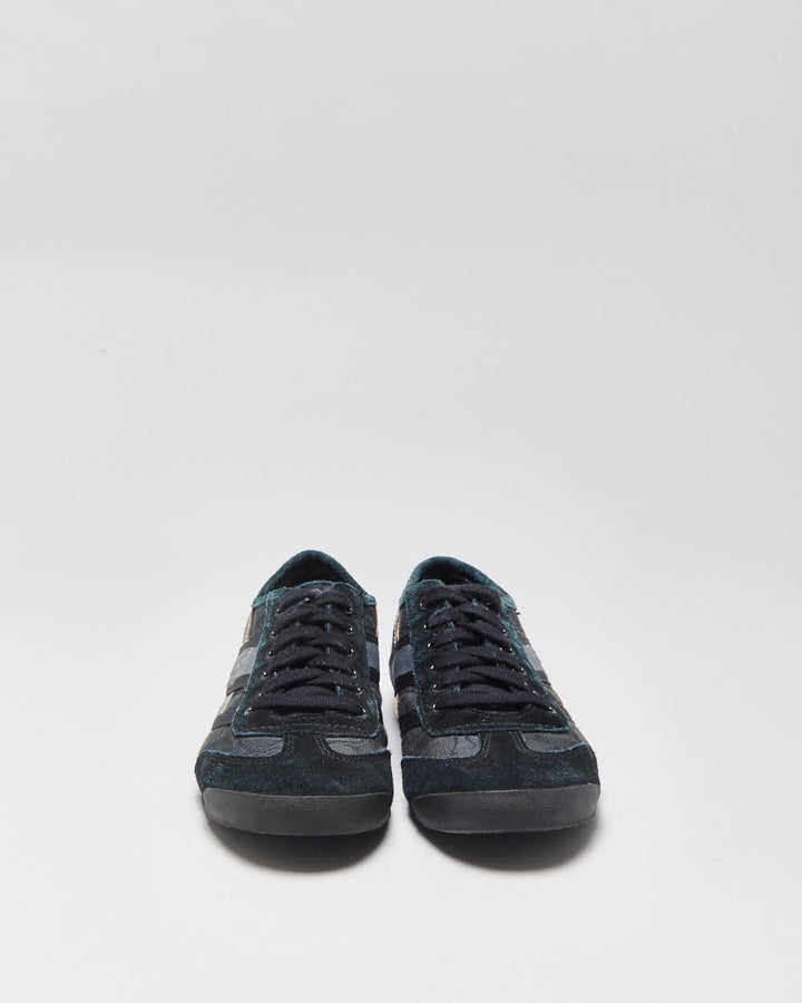 Vintage Coach Yolanda Signature Monogram Canvas Suede Women's Low Top Trainers - UK6.5
