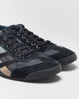 Vintage Coach Yolanda Signature Monogram Canvas Suede Women's Low Top Trainers - UK6.5