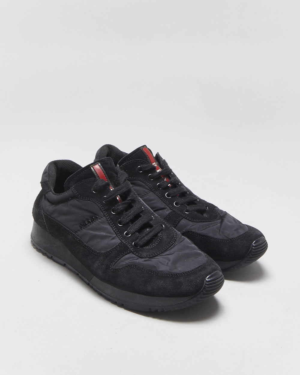 2018 Prada Sport 'Runner' Women's Suede/Nylon Trainers - UK5