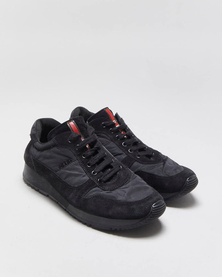 2018 Prada Sport 'Runner' Women's Suede/Nylon Trainers - UK5