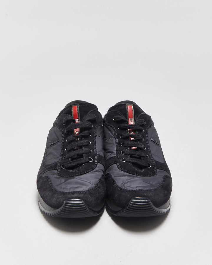 2018 Prada Sport 'Runner' Women's Suede/Nylon Trainers - UK5