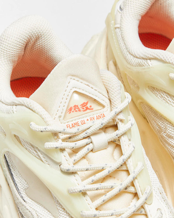 2021 Anta Flame 01 Women's 'Light Beige' Chunky Low Trainers - UK5.5