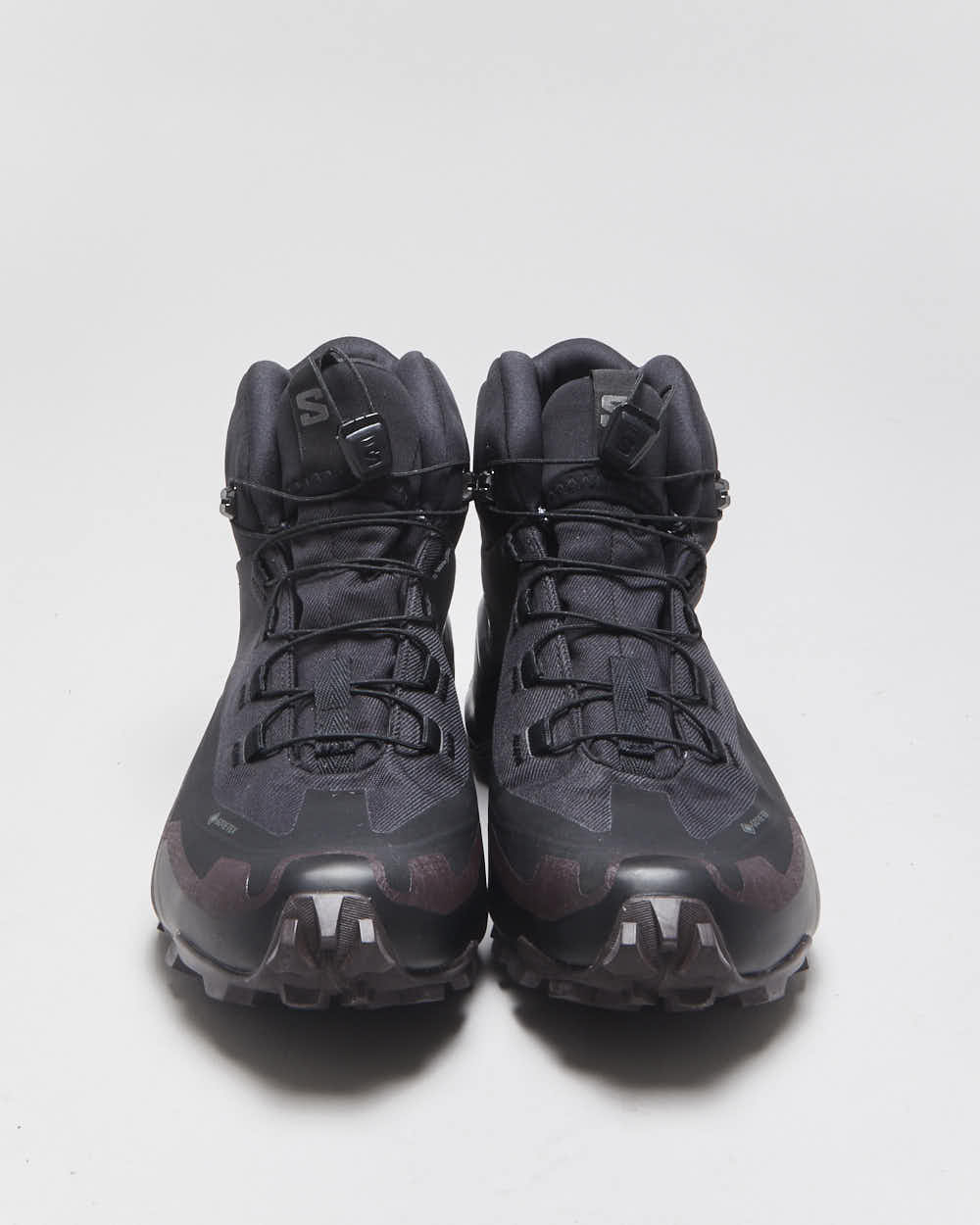 DS 2022 Salomon Cross Hike 2 GTX Mid Black/Plum Women's Gore-Tex Hiking Boots - UK4.5