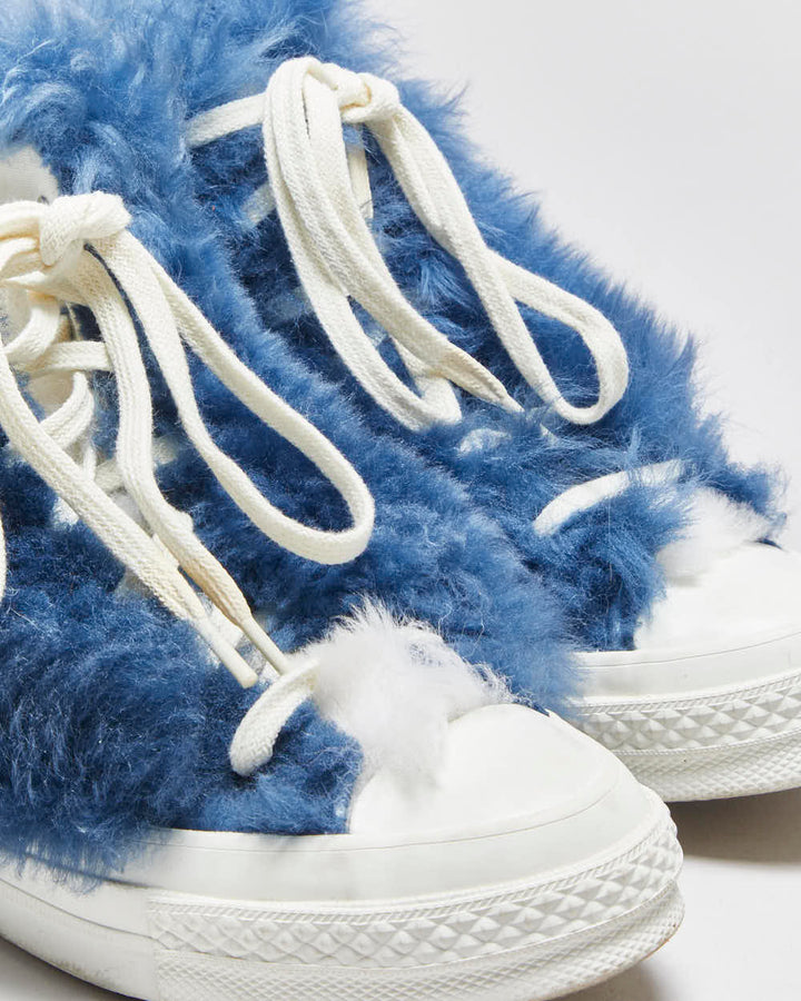 2019 Converse x Ambush  Chuck 70 Hi Fuzzy Trainers - UK4