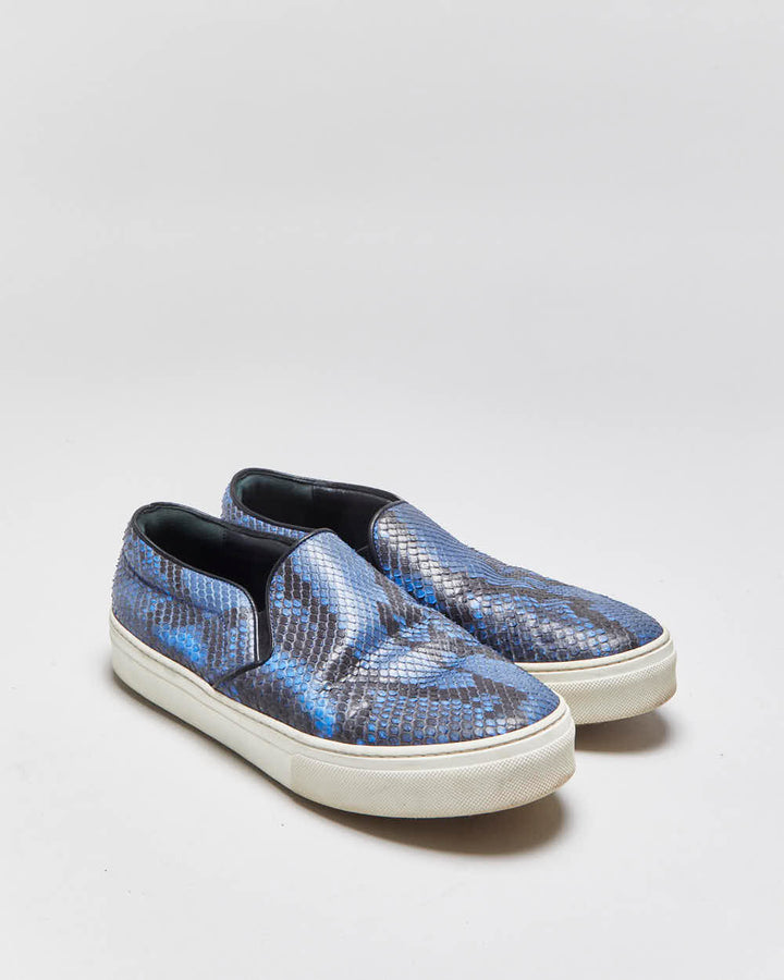 SS2016 Celine Python Women's Slip-On Trainers - UK6