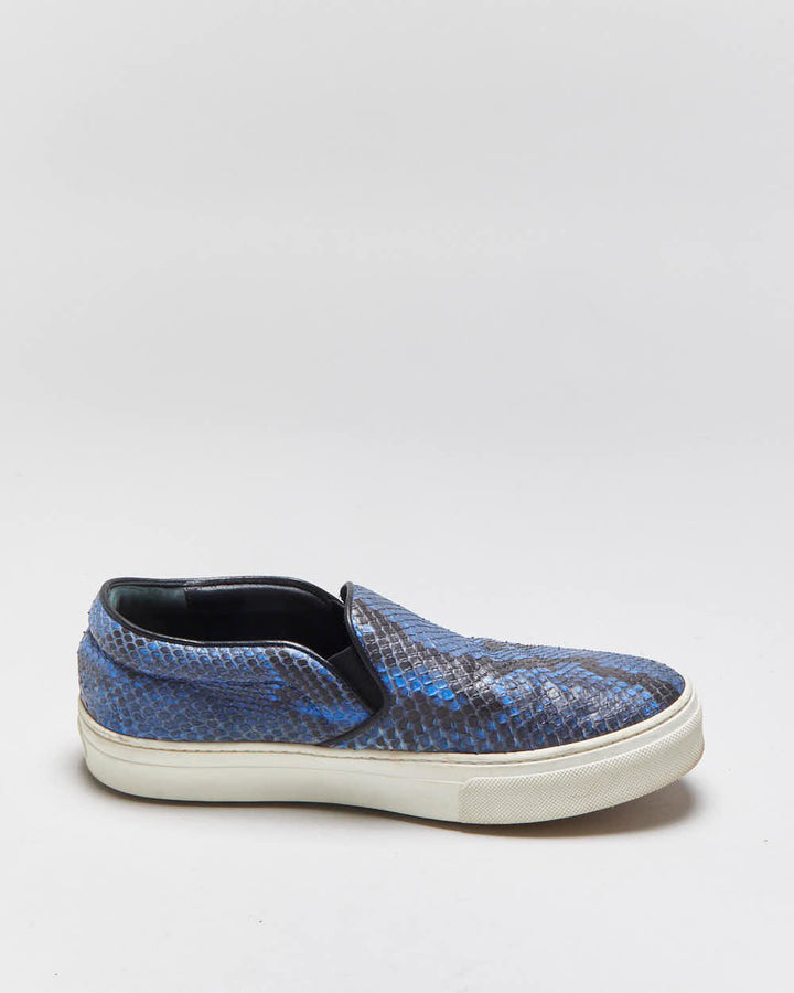 SS2016 Celine Python Women's Slip-On Trainers - UK6