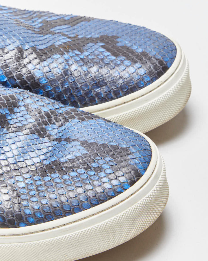 SS2016 Celine Python Women's Slip-On Trainers - UK6