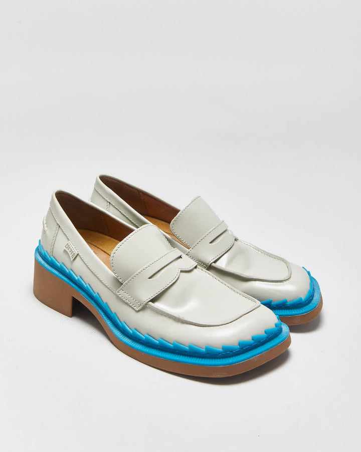 2023 Camper Women's Leather 'Taylor' Heeled Loafers - UK7