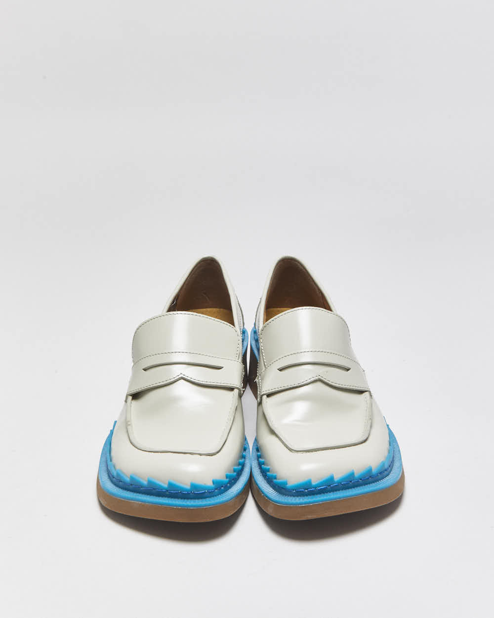 2023 Camper Women's Leather 'Taylor' Heeled Loafers - UK7