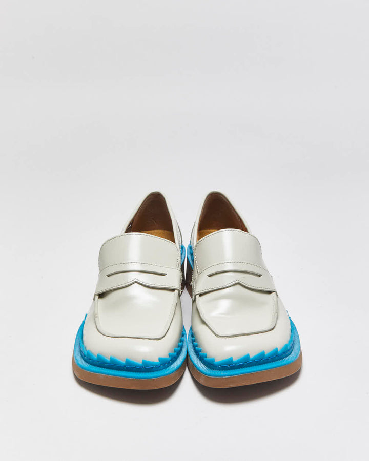 2023 Camper Women's Leather 'Taylor' Heeled Loafers - UK7