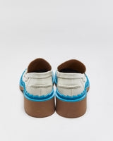 2023 Camper Women's Leather 'Taylor' Heeled Loafers - UK7