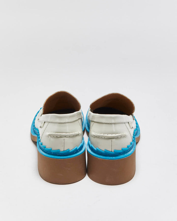 2023 Camper Women's Leather 'Taylor' Heeled Loafers - UK7