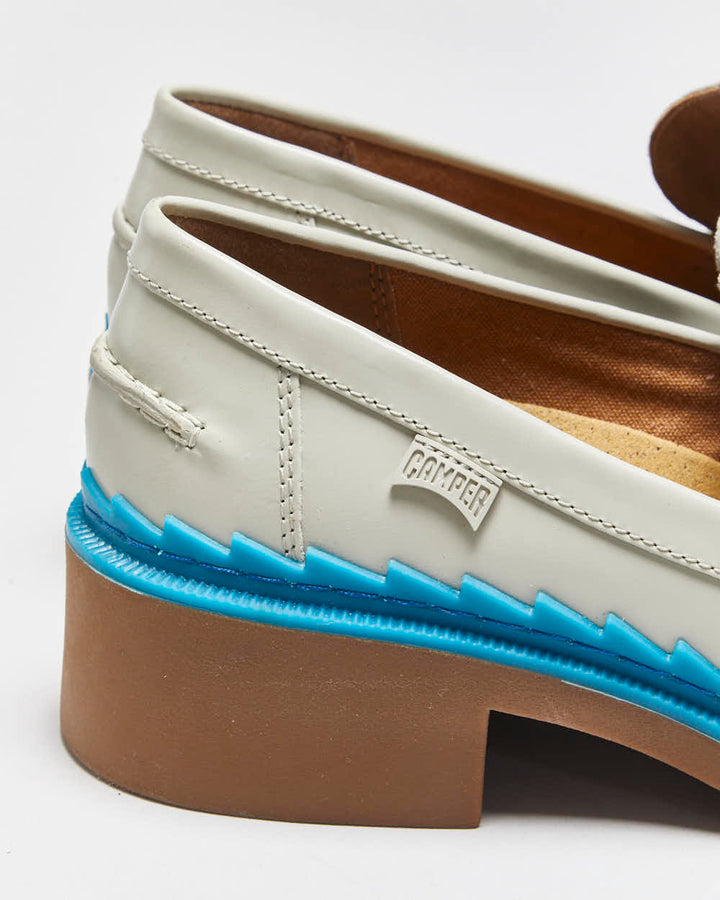 2023 Camper Women's Leather 'Taylor' Heeled Loafers - UK7
